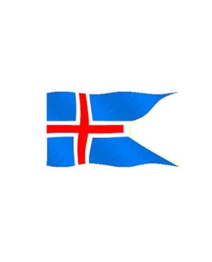 Iceland Navy Flag 200x356cm