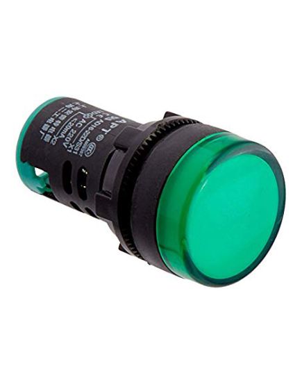 220V panel light indicator - green