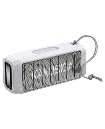 Bluetooth speaker AUX/USB/SD card inputs FM radio gray KSC-606