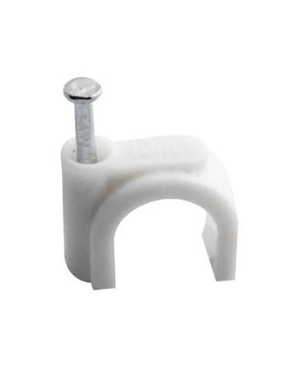 Cable clips 9mm - 100 pieces