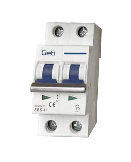 Geti 2-pole 32A thermal magnetic switch for photovoltaic systems