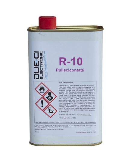 R-10 Contact cleaner 1000ml Due-Ci