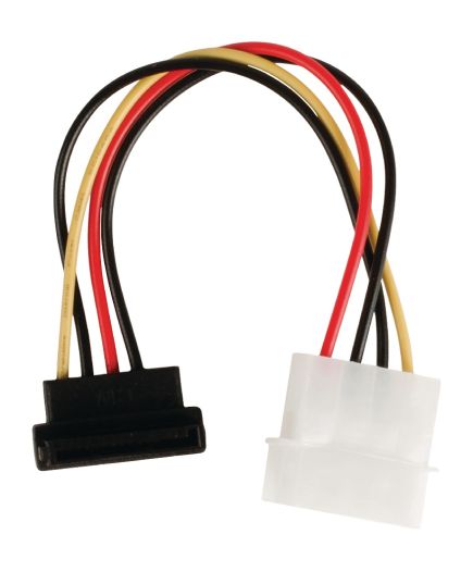 Internal Power Cable Molex Male-SATA 15 pin female 0.15m
