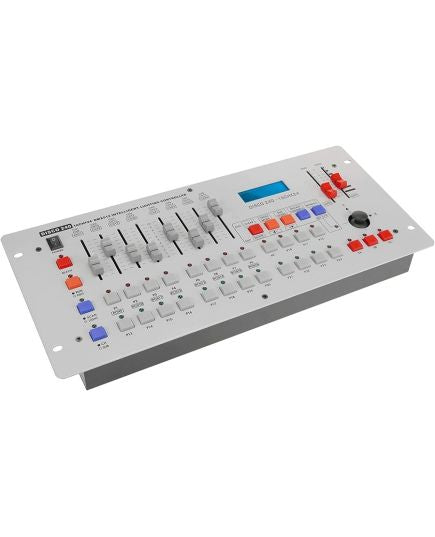DMX 512 controller with 8 faders 240 channels