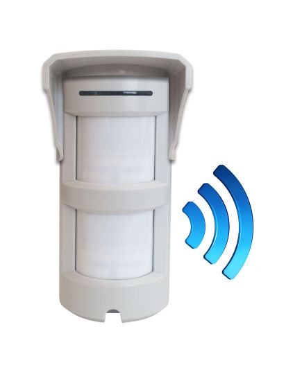Outdoor Wireless Dual PIR Volumetric Sensor