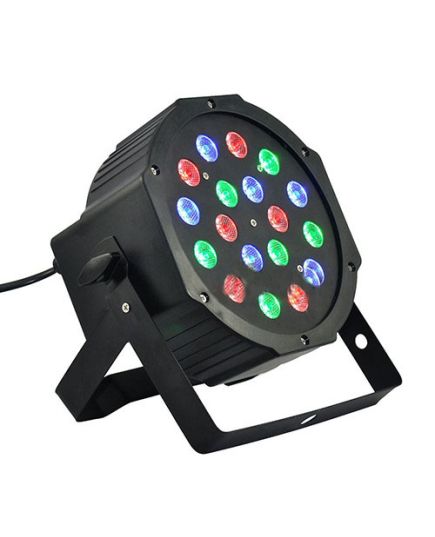 Programmable 18-LED 18W RGB strobe light